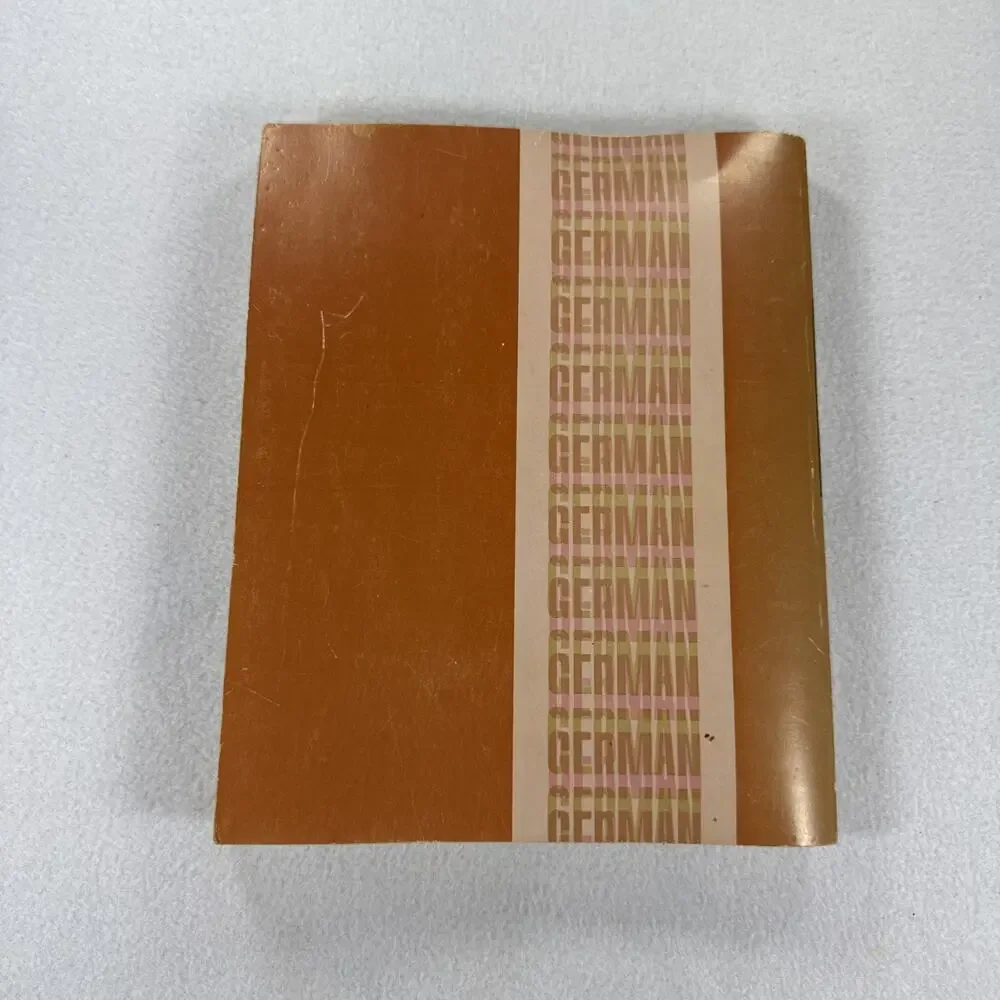 ALM German Level One 1969 Hardcover Textbook Harcourt Brace World Second Edition